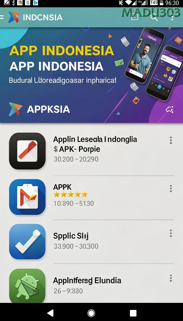 Cuplikan layar CLBKTOTO — menu navigasi